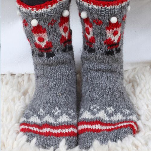 Pachamama Santa Sofa Socks
