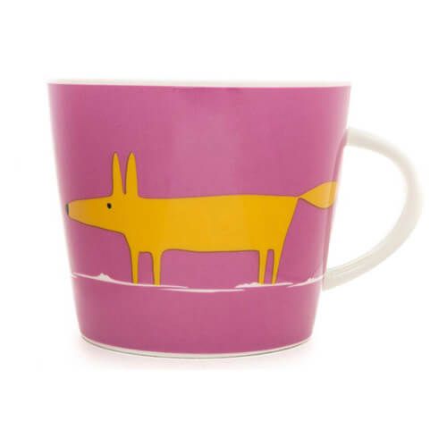 Scion Living Mr Fox Pink & Orange 350ml Mug
