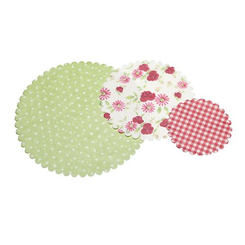 Sweetly Does It Floral Paper Doilies, 25 x 18cm, Pack of Thirty