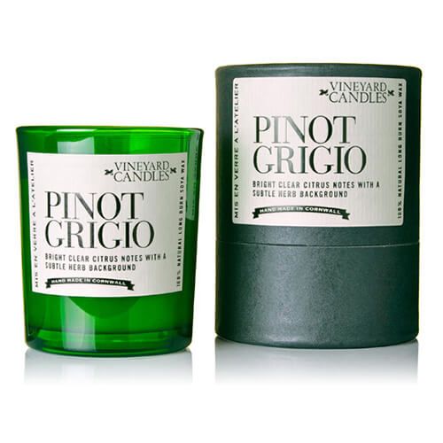 Vineyard Shot Glass Pinot Grigio Candle