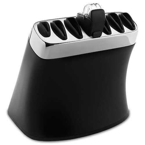 Robert Welch Signature ABS Knife Block with Sharpener (Block Only)