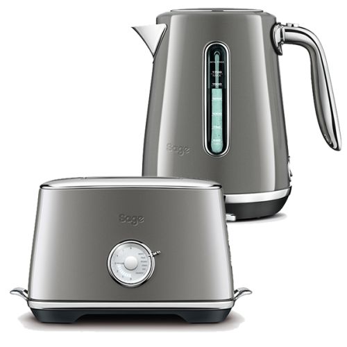 Sage Kettle & Toaster Set Select Luxe Smoked Hickory