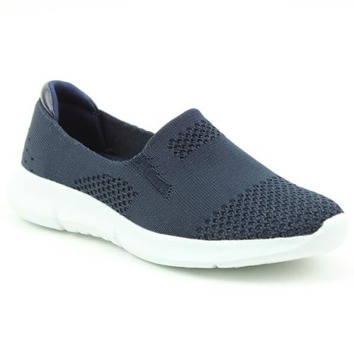 Heavenly Feet Holly Navy Ath-Leisure Comfort Shoes
