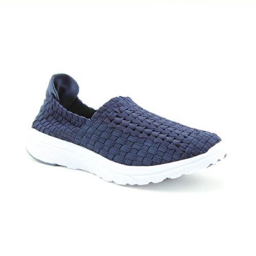 Heavenly Feet Navy Ath-Leisure Comfort Shoes
