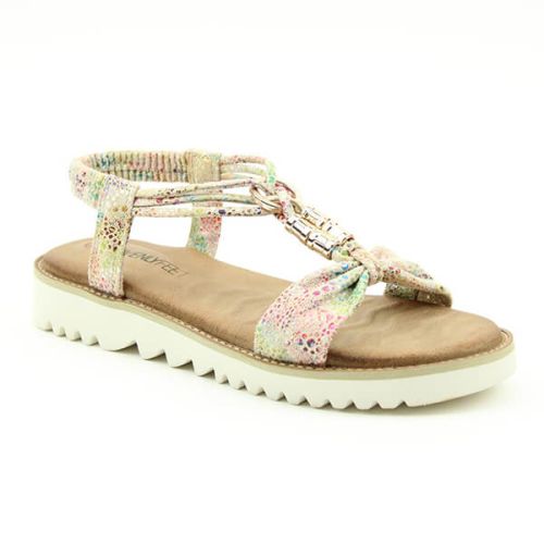 Heavenly Feet Taupe Lilly Ladies Premium Sandals