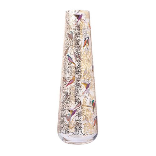 Sara Miller Chelsea Collection Tall Glass Vase