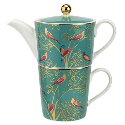 Sara Miller Chelsea Collection Tea for One Green