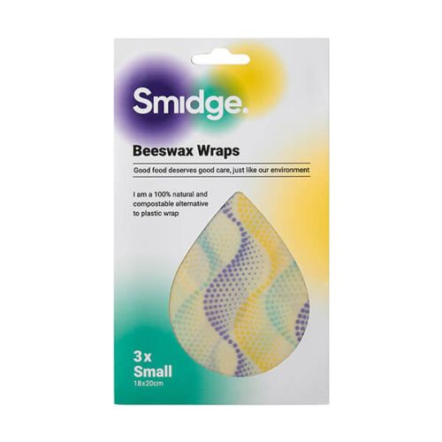 Smidge Beeswax Wrap Small 3 Piece Set