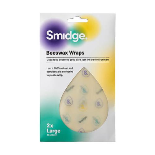 Smidge Beeswax Wrap Large 2 Piece Set