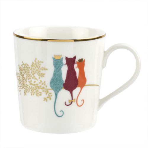 Sara Miller Piccadilly Feline Friends Mug