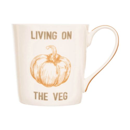 Siip The Veg Yellow Cone Mug