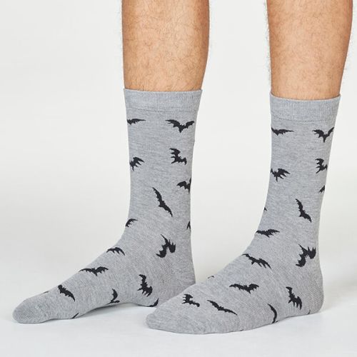 Thought Grey Marle Abel Batwing Socks