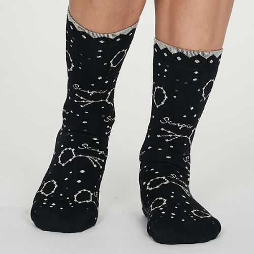 Thought Scorpio Zodiac Socks Size 4-7