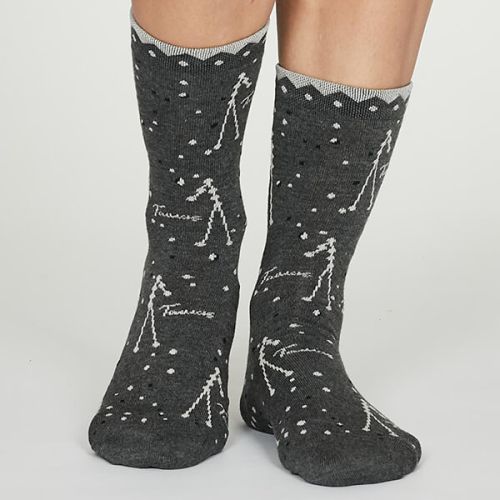 Thought Taurus Zodiac Socks Size 4-7