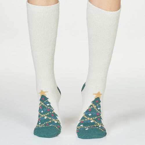 Thought Cream Ella Christmas Socks