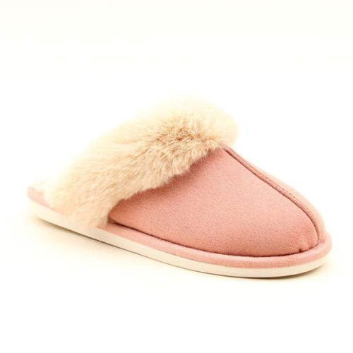 Heavenly Feet Fireside Pink Slippers