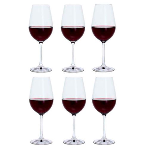 Dartington Six Set Of 6 Red Wine Glasses