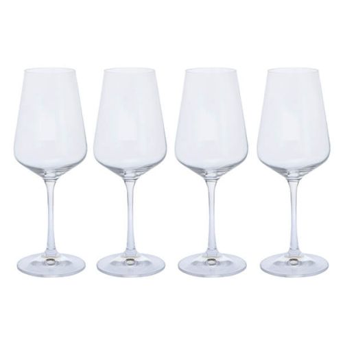 Dartington Cheers! Set Of 4 White Wine Glasses