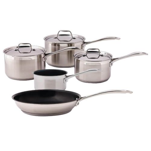 Stoven Professional Induction Stainless Steel 5 Piece Cookware Set