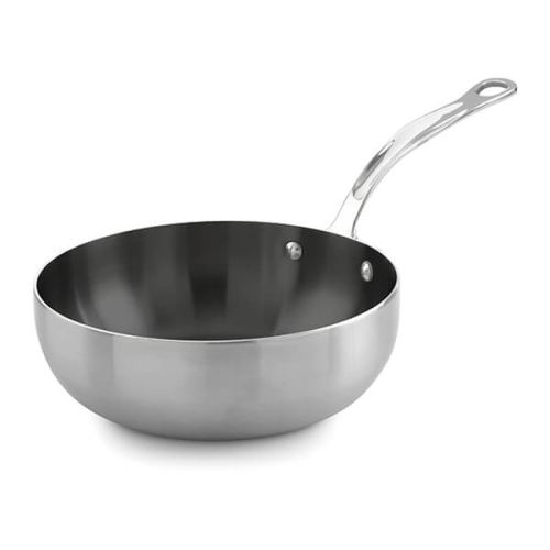 Samuel Groves Classic Non-Stick Stainless Steel Triply 24cm Chefs Pan