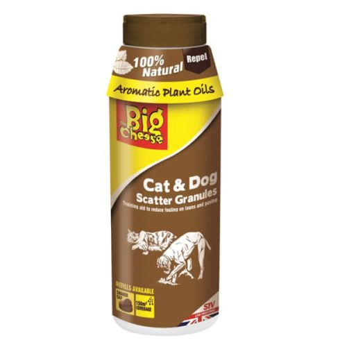 The Big Cheese Cat & Dog Repellent Scatter Granules 450g