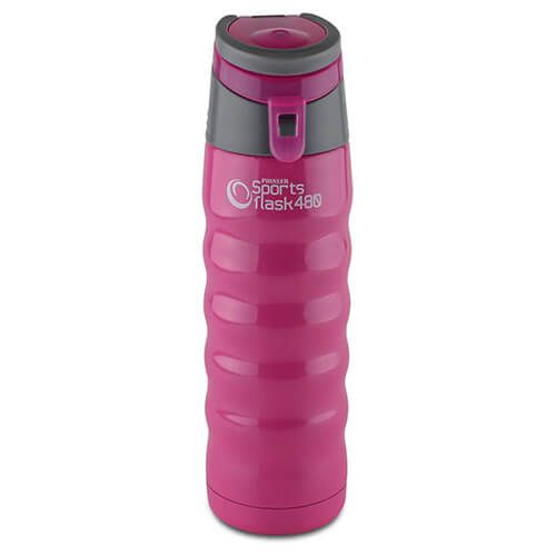 Pioneer Insulated Sports Flask 480ml Pink