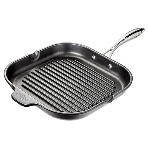 Stellar Cast Non Stick Griddle Pan, Round Griddle Pan For Induction Hob