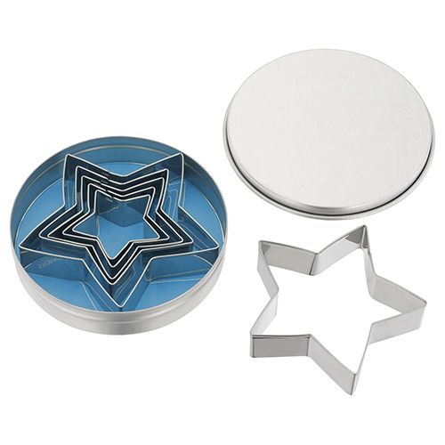 Judge Traditional 5 Point Star Cutters (Set Of Six)