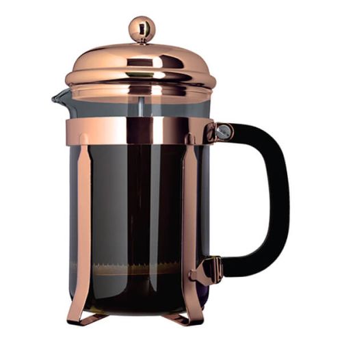 Grunwerg 8 Cup Cafe Ole Cafetiere Classic Copper Finish