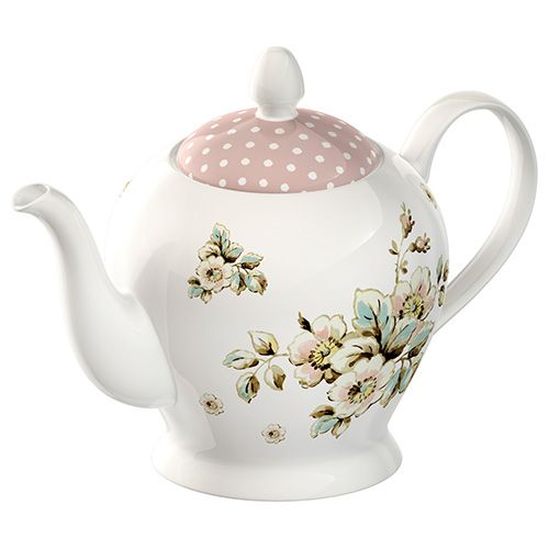 Katie Alice Cottage Flower 6 Cup Tea Pot
