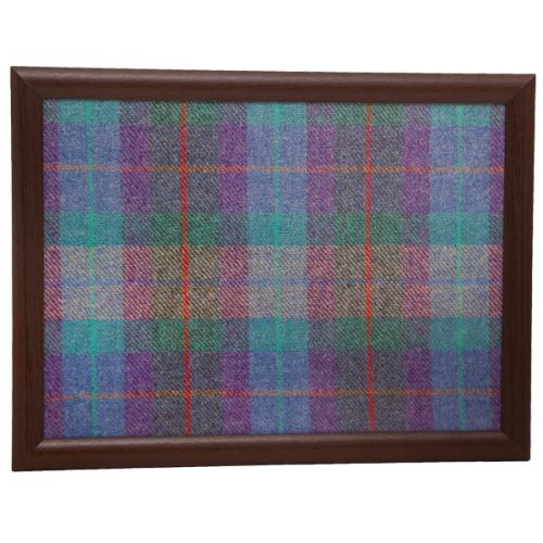 Country Matters Tweed Turquoise Laptray