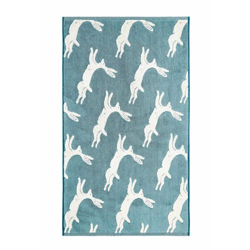Joules Jumping Hare Bath Mat Teal