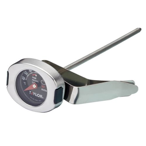 Taylor Pro Stainless Steel Milk Frothing Thermometer