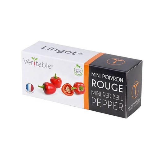 Veritable Organic Red Mini Bell Pepper Lingot