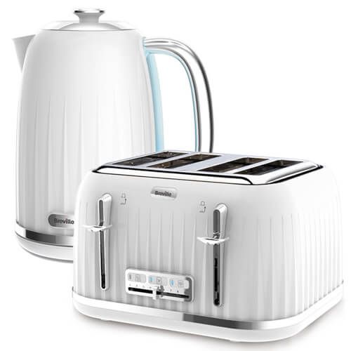 Breville Impressions Kettle & Toaster Set White