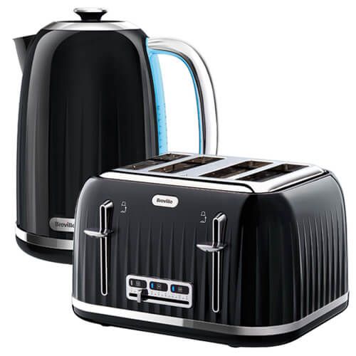 Breville Impressions Kettle & Toaster Set Black