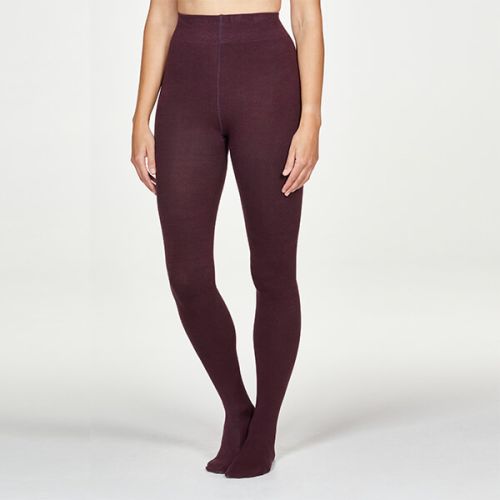 Thought Merlot Red Elgin Tights