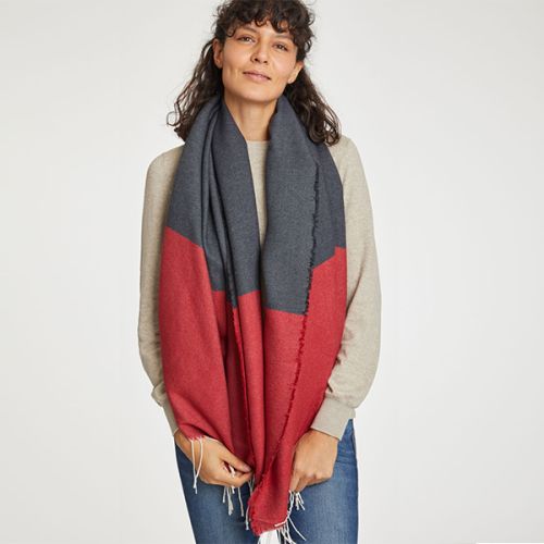 Thought Redcurrant Linnear Scarf