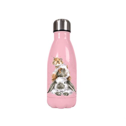 Wrendale Designs Small Piggy In The Middle Guinea Pig 260ml Water Bottle