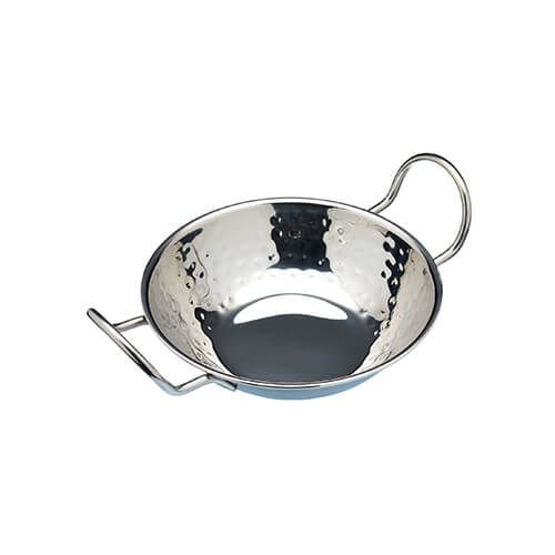 World Of Flavours Stainless Steel Balti Rice Dish, 15cm