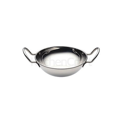 World Of Flavours Indian Small Stainless Steel Balti Dish