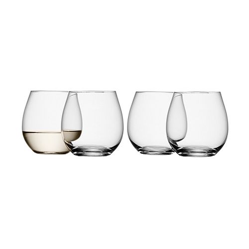 LSA Wine Stemless White Wine Glass Set Of Four