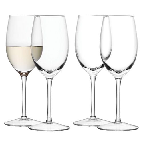 LSA Wine White Wine Glass 260ml Set Of Four