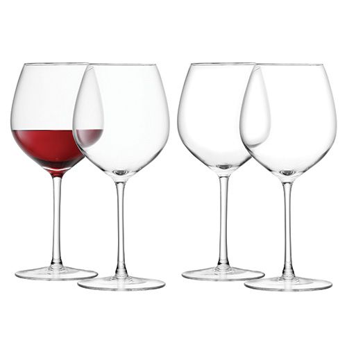 LSA Wine Red Wine Glass 400ml Set Of Four