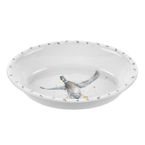 Wrendale Designs Oval Rim Dish Duck