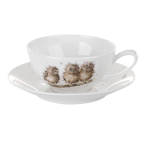 Wrendale Designs Cappuccino Cup & Saucer