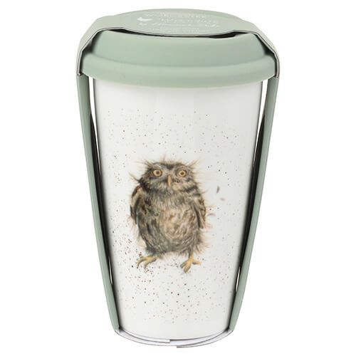 Wrendale Designs Travel Mug Owl 6 for 5