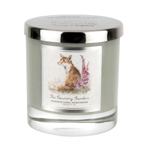 Wrendale Designs The Country Garden Glass Candle With Lid