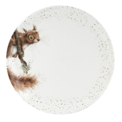 Wrendale Designs 10.5 Inch Coupe Plate Squirrel