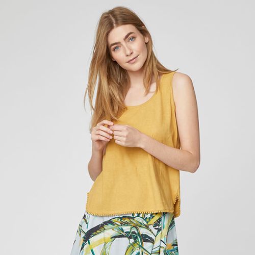 Thought Mimosa Yellow Florianne Vest Top